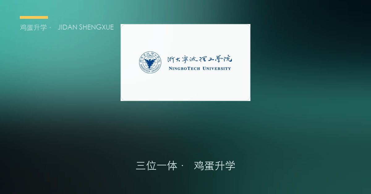 2027届浙江三位一体报考指南（城市应用型 / 外语财经 / 民办院校组）